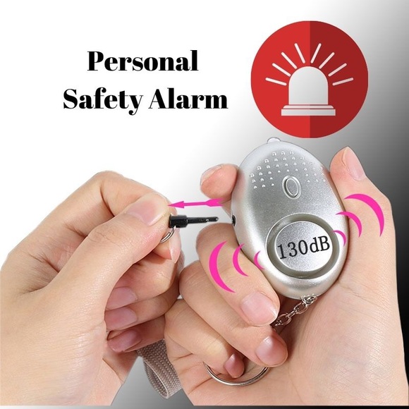 Personal safety security alarm with flashlight - Picture 3 of 7